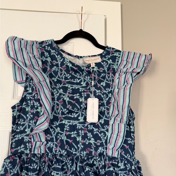 Simply Southern Floral Ruffle Tiered Maxi Dress New NWT Cottagecore - Picture 5 of 12